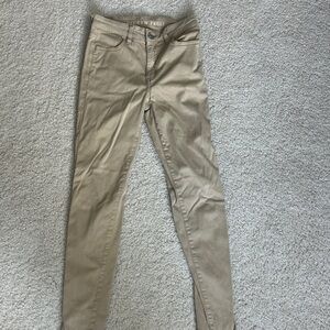 American Eagle Tan Stretch Pants